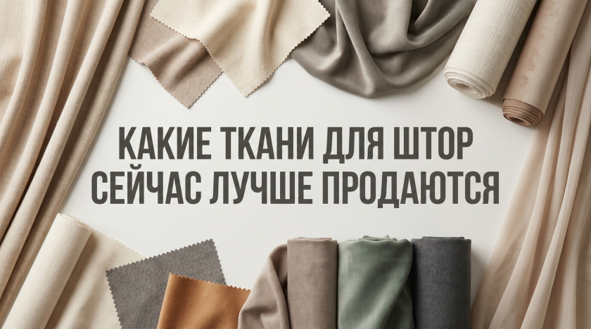 Какие Ткани для Штор Сейчас Лучше Продаются? Какие Ткани для Штор Сейчас Лучше Продаются?
